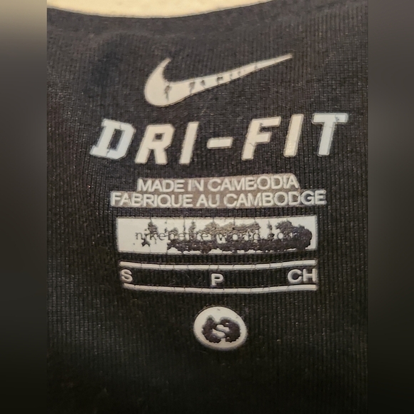 Nike Black Leggings Women's size Small Mesh Detail - Picture 6 of 8